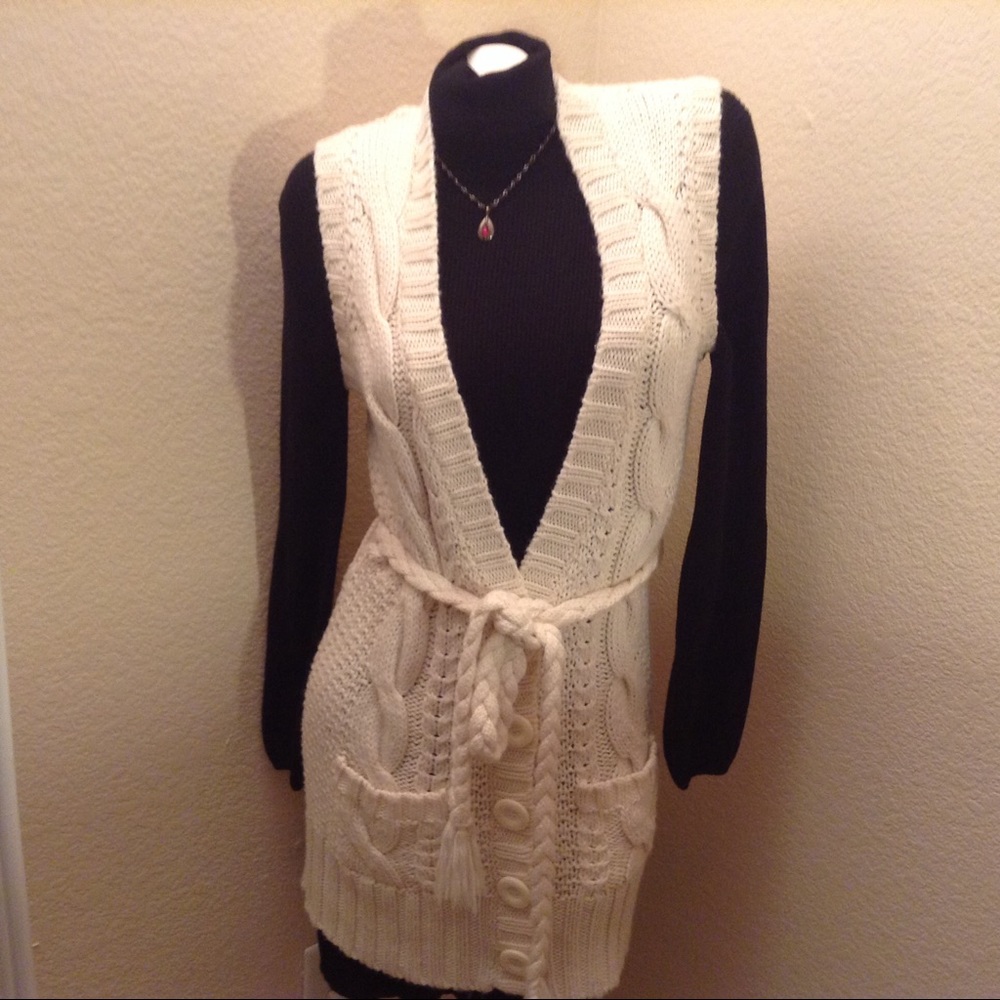 Bebe Cable Knit Sweater - Picture 4 of 4